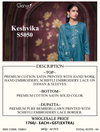 Keshvika 5050 By Ganga Cotton Satin Printed Dress Material